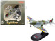 Supermarine Spitfire Mk Vb Fighter Aircraft EP120 Flight Lieutenant James Jeff Northcott No 402 City of Winnipeg Squadron 1943 1944 Royal Canadian Air Force 1/72 Diecast Model Airplane Legion LEG-14618LB