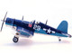 Vought F4U 1A Corsair Fighter Aircraft Ace Ira Kepford VF 17 Jolly Rogers Bougainville Solomon Islands 1944 United States Navy 1/72 Diecast Model Airplane Legion LEG-14619LH