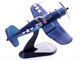 Vought F4U 1A Corsair Fighter Aircraft Ace Ira Kepford VF 17 Jolly Rogers Bougainville Solomon Islands 1944 United States Navy 1/72 Diecast Model Airplane Legion LEG-14619LH