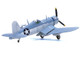 Vought F4U 1A Corsair Fighter Aircraft Marines Dream Capt Edwin Olander VMF 214 Black Sheep, Vella Lavella Solomon Islands 1943 United States Marine Corps 1/72 Diecast Model Airplane Legion LEG-14619LI
