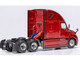 2018 Freightliner Cascadia Truck Tractor Red Metallic 1/64 Diecast Model IXO Models 64TR013B