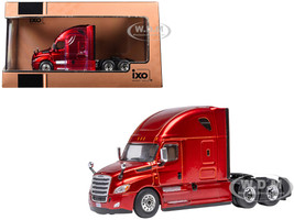 2018 Freightliner Cascadia Truck Tractor Red Metallic 1/64 Diecast Model IXO Models 64TR013B