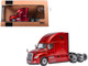 2018 Freightliner Cascadia Truck Tractor Red Metallic 1/64 Diecast Model IXO Models 64TR013B 2018 Freightliner Cascadia Truck Tractor Red Metallic 1/64 Diecast Model IXO Models 64TR013B