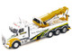 2018 Kenworth T880 Wrecker Tow Truck Towing Alabama s Finest White with Graphics 1/43 Diecast Model IXO Models TTR03722
