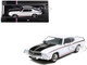1970 Buick GSX Apollo White with Black and Red Stripes 1/43 Diecast Model IXO Models U43RDC010