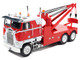1987 Freightliner FLA Tow Truck Red and White 1/43 Diecast Model IXO Models U43TTR002