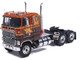 1976 Ford CL 9000 Truck Tractor Brown Two Tone with Graphics 1/64 Diecast Model IXO Models U64TR009