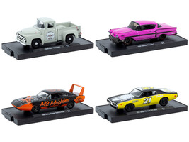 Auto Drivers Set of 4 pieces in Blister Packs Release 129 Limited Edition to 10000 pieces Worldwide 1/64 Diecast Model Cars M2 Machines 11228-129