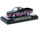 1989 GMC Sierra 1500 Custom Pickup Truck Black with Pink and White Graphics Limited Edition to 15906 pieces Worldwide 1/64 Diecast Model Car M2 Machines 31500-HS68