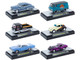 Auto Meets Set of 6 Cars IN DISPLAY CASES Release 92 Limited Edition 1/64 Diecast Model Cars M2 Machines 32600-92