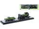 Auto Haulers Set of 3 Trucks Release 91 Limited Edition to 8000 pieces Worldwide 1/64 Diecast Models M2 Machines 36000-91