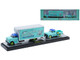 Auto Haulers Set of 3 Trucks Release 91 Limited Edition to 8000 pieces Worldwide 1/64 Diecast Models M2 Machines 36000-91
