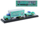 Auto Haulers Set of 3 Trucks Release 91 Limited Edition to 8000 pieces Worldwide 1/64 Diecast Models M2 Machines 36000-91