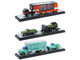 Auto Haulers Set of 3 Trucks Release 91 Limited Edition to 8000 pieces Worldwide 1/64 Diecast Models M2 Machines 36000-91