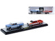 Auto Haulers Set of 3 Trucks Release 92 Limited Edition to 10000 pieces Worldwide 1/64 Diecast Models M2 Machines 36000-92