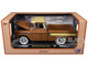 1958 Chevrolet Apache Cameo Pickup Truck Brown with Beige Top Limited Edition to 5250 pieces Worldwide 1/24 Diecast Model Car M2 Machines 40300-137B