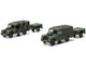 Level 1 Model Kit Land Rover LWB Hard Top Truck and Trailer with 2 Scheme Options 1/76 Plastic Model Kit Airfix AIRA02324F