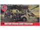 Level 1 Model Kit British 105mm Light Field Gun with 3 Scheme Options 1/76 Plastic Model Kit Airfix AIRA02332F