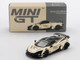 McLaren 720S LB Works The Boring Concept Cream and Black Limited Edition 1/64 Diecast Model Car Mini GT MGT01083