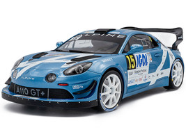 Alpine A110 Rallye GT #15 Raphael Astier Denis Giraudet Rallye Du Mont Blanc 2024 Competition Series 1/18 Diecast Model Car Solido S1801631