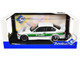 1991 BMW E36 M3 Custom Drift Polizei White with Green Stripes 1/18 Diecast Model Car Solido S1803915