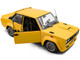 1980 Fiat 131 Abarth Yellow 1/18 Diecast Model Car Solido S1806006