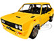 1980 Fiat 131 Abarth Yellow 1/18 Diecast Model Car Solido S1806006