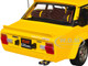 1980 Fiat 131 Abarth Yellow 1/18 Diecast Model Car Solido S1806006