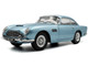 1964 Aston Martin DB5 RHD Right Hand Drive Light Blue Metallic 1/18 Diecast Model Car Solido S1807104