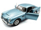 1964 Aston Martin DB5 RHD Right Hand Drive Light Blue Metallic 1/18 Diecast Model Car Solido S1807104