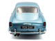 1964 Aston Martin DB5 RHD Right Hand Drive Light Blue Metallic 1/18 Diecast Model Car Solido S1807104