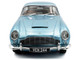 1964 Aston Martin DB5 RHD Right Hand Drive Light Blue Metallic 1/18 Diecast Model Car Solido S1807104