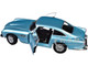 1964 Aston Martin DB5 RHD Right Hand Drive Light Blue Metallic 1/18 Diecast Model Car Solido S1807104