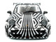 2022 RWB Bodykit #13 The Zebra Black and White Striped 1/18 Diecast Model Car Solido S1807513 2022 RWB Bodykit #13 The Zebra Black and White Striped 1/18 Diecast Model Car Solido S1807513