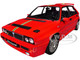1995 Lancia Delta HF Integrale Edizione Finale Red with Stripes 1/18 Diecast Model Car Solido S1807807