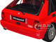 1995 Lancia Delta HF Integrale Edizione Finale Red with Stripes 1/18 Diecast Model Car Solido S1807807