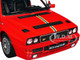 1995 Lancia Delta HF Integrale Edizione Finale Red with Stripes 1/18 Diecast Model Car Solido S1807807