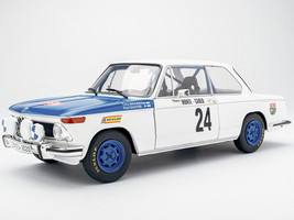 BMW 2002 Tii #24 Timo Makinen Paul Easter 2nd Place Rallye Monte Carlo 1969 Competition Series 1/18 Diecast Model Car Solido S1808603