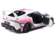 2024 Toyota GR Supra Itasha White with Graphics StreetFighters 1/18 Diecast Model Car Solido S1809008