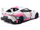 2024 Toyota GR Supra Itasha White with Graphics StreetFighters 1/18 Diecast Model Car Solido S1809008