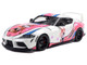 2024 Toyota GR Supra Itasha White with Graphics StreetFighters 1/18 Diecast Model Car Solido S1809008
