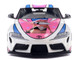 2024 Toyota GR Supra Itasha White with Graphics StreetFighters 1/18 Diecast Model Car Solido S1809008