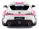 2024 Toyota GR Supra Itasha White with Graphics StreetFighters 1/18 Diecast Model Car Solido S1809008