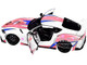 2024 Toyota GR Supra Itasha White with Graphics StreetFighters 1/18 Diecast Model Car Solido S1809008