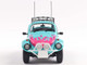 1976 Volkswagen Beetle Baja Miami Green with Pink Graphics 1/18 Diecast Model Car Solido S1809604 1976 Volkswagen Beetle Baja Miami Green with Pink Graphics 1/18 Diecast Model Car Solido S1809604