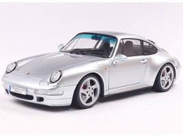 1996 Porsche 911 993 4S Polar Silver Metallic 1/18 Diecast Model Car Solido S1810103