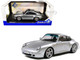 1996 Porsche 911 993 4S Polar Silver Metallic 1/18 Diecast Model Car Solido S1810103