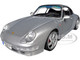 1996 Porsche 911 993 4S Polar Silver Metallic 1/18 Diecast Model Car Solido S1810103