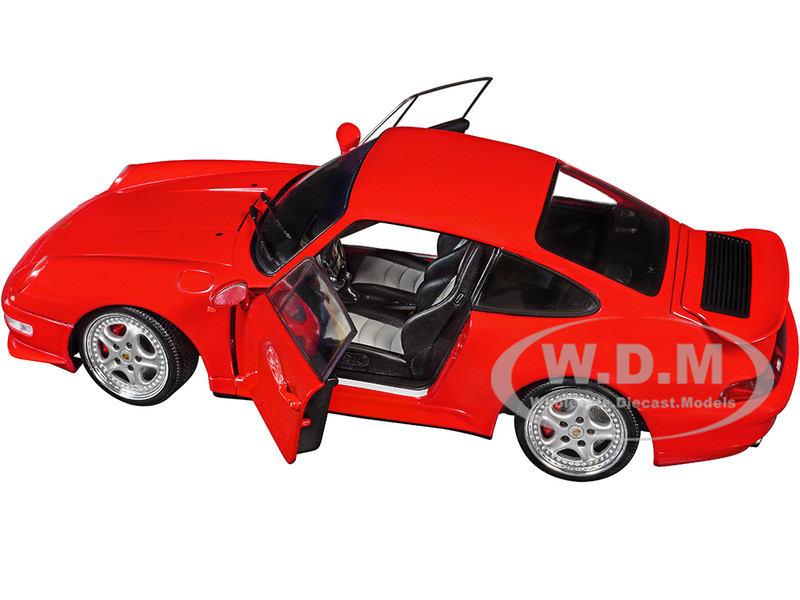1997 Porsche 911 (993) Carrera RS Guards Red 1/18 Diecast Model