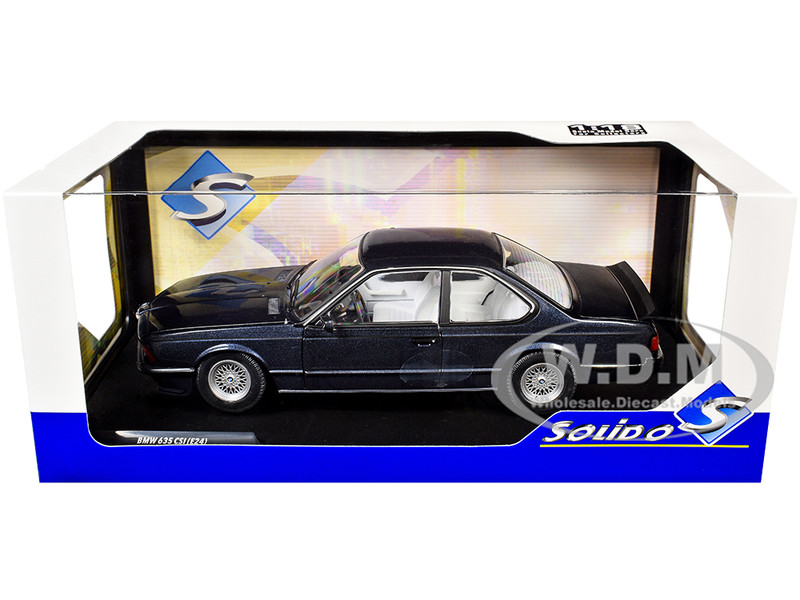 1984 BMW 635 CSI (E24) Macau Blue Metallic with White Interior 1